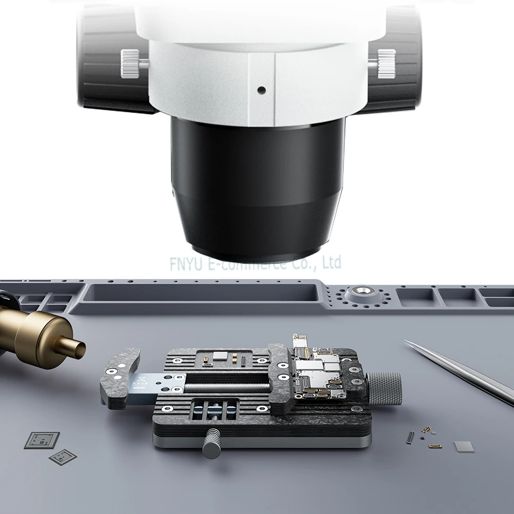 QIANLI-JJ-003 Mega-idea, accesorio ultrafino con rango de abrazadera ajustable para reparación de chips de placa base de teléfono, muescas de Abrazadera múltiple