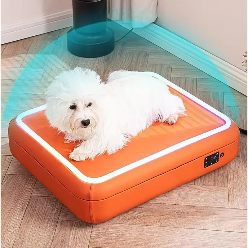 Luxury Temperature-Controlled Heated/cooling Smart Dog Beds Orthopedic Memory Foam Pet Cushion Removal Cover OEM/ODM