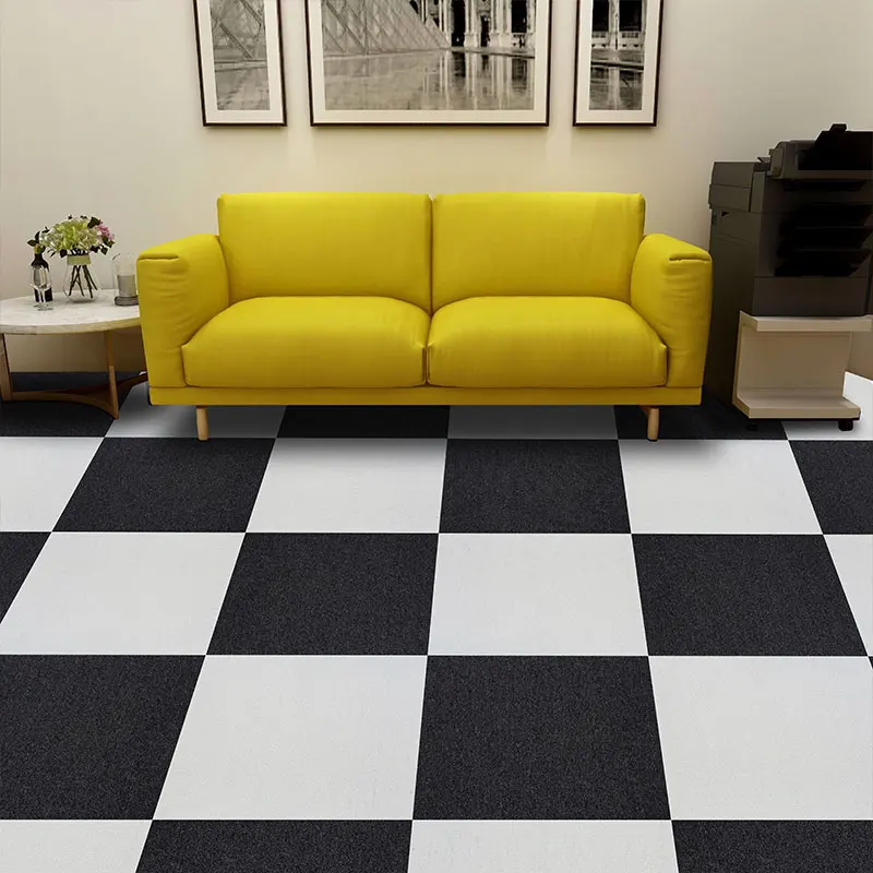 Acoustic Carpet Square Carpet Black And White Carpet Tiles Beijing Silverstone Unit Price/Piece