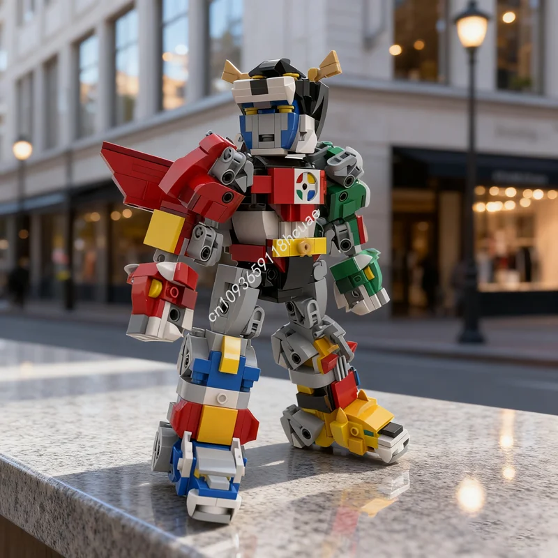 

711 шт. MOC Voltron Creatored модель строительные блоки строительство сборка DIY креативные рождественские подарки идея детские игрушки на день рождения