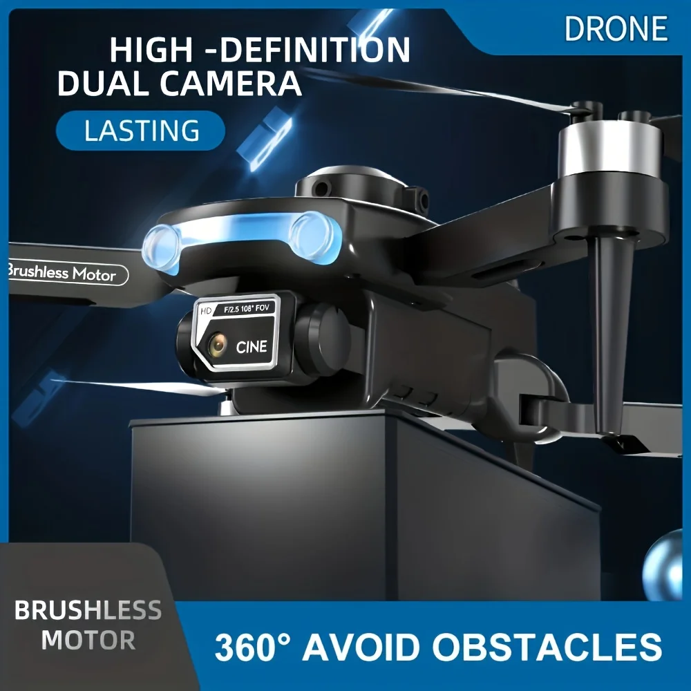 

Brushless Motor HD Aerial Photography Drone Four Axis Aircraft Optical Flow Obstacle Avoidance Remote Control Toy Aircraft