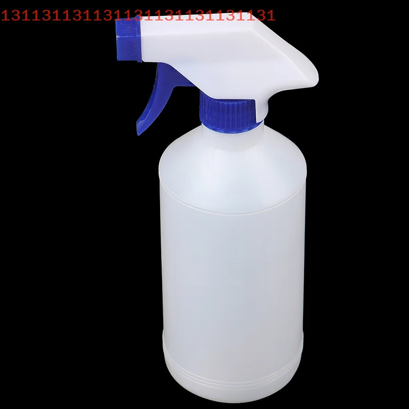 Pulverizador de garrafa de spray 500ml, botão manual, bico de rega, rega de plantas de jardim