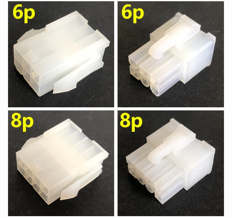 5557/5559 Connecteur De Harnais Automobile 4,2 Mm 6/8/10/12-24 Broches Câble D'alimentation D'ordinateur Terminal Mâle Et Femelle Kit De Prise à Double Rangée (couleur : 2p, Taille : 5sets