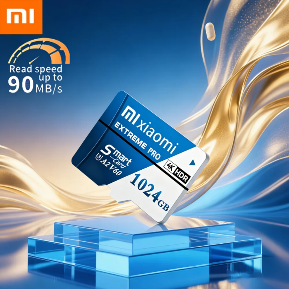 Xiaomi – carte SD originale, 1024 go, haute vitesse, 256 go, Micro TF, grande capacité 512 go, carte Flash Class10 pour PC/téléphone