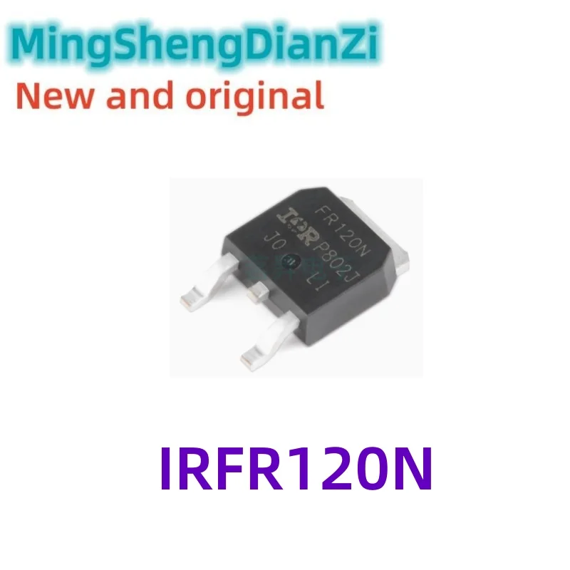 5PCS New IRFR120N FR120N TO-252 N-channel 9.4A/100V MOS field effect transistor