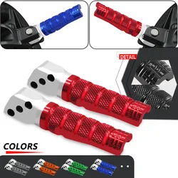 Motorcycle CNC Rear Passenger Foot Pegs Footrest Pedals For MT-07 MT-09 MT-10 R6 R3 R25 R15 TMAX530 560 FZ1 FZ6 FZ8 XJ6