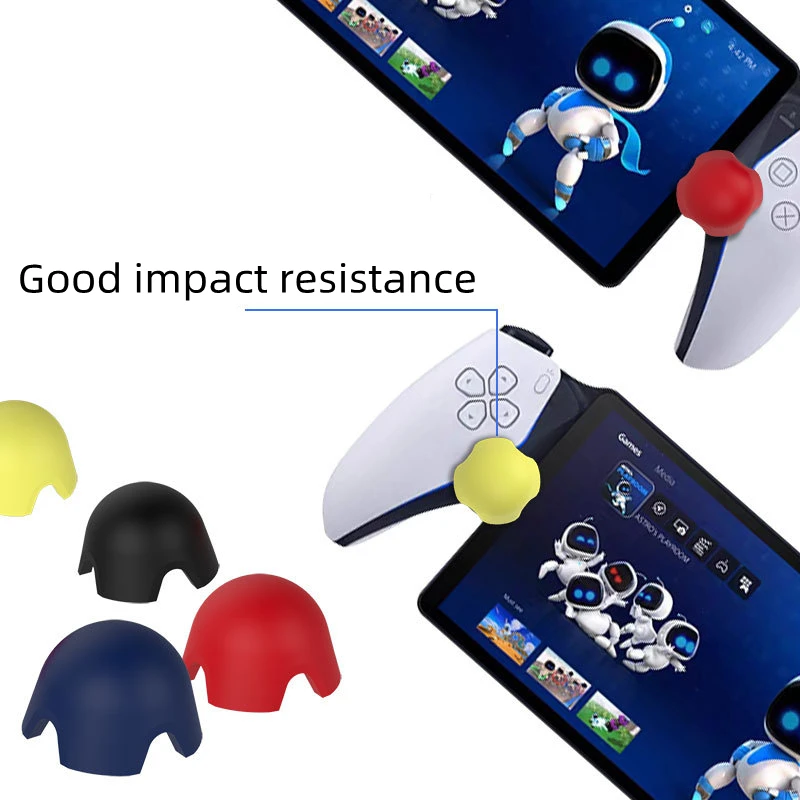 2PCS Silicone Protective Stabilizer Cover for PlayStation Portal Console Grip Rockers