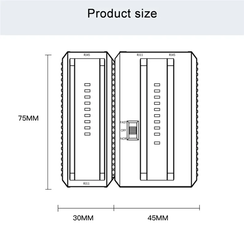 2025 트렌드 다기능 네트워크 라인 테스터 전화선 테스터 사이드 라인 도구 라인 테스터 연속성 검사 RJ45 R9