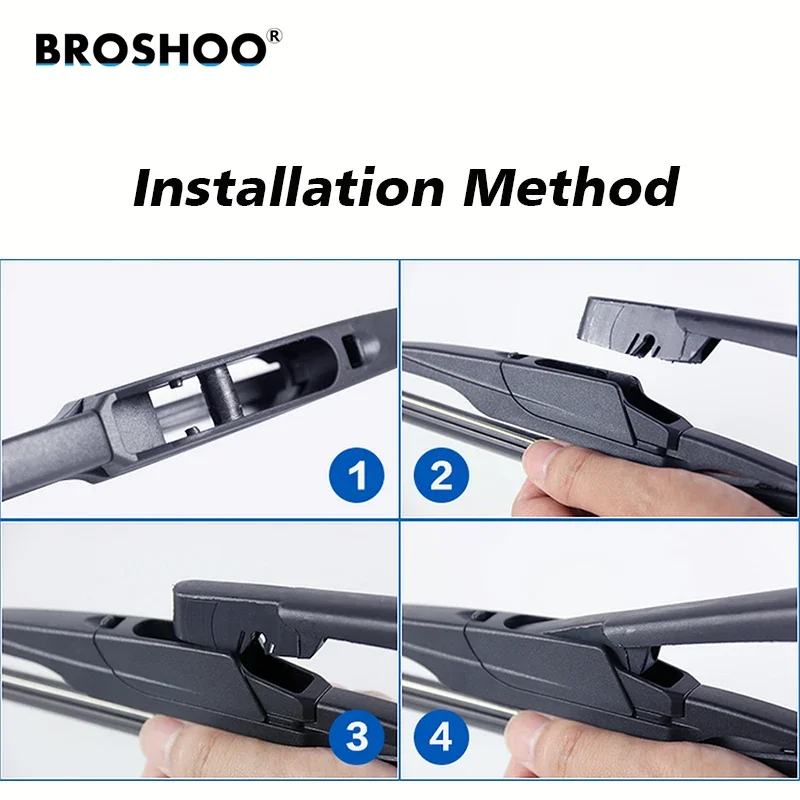 BROSHOO Car Rear Wiper Blades Back Windscreen Wiper Arm For Volvo XC60 Hatchback (2011-2017) 355mm,Windshield Auto Styling
