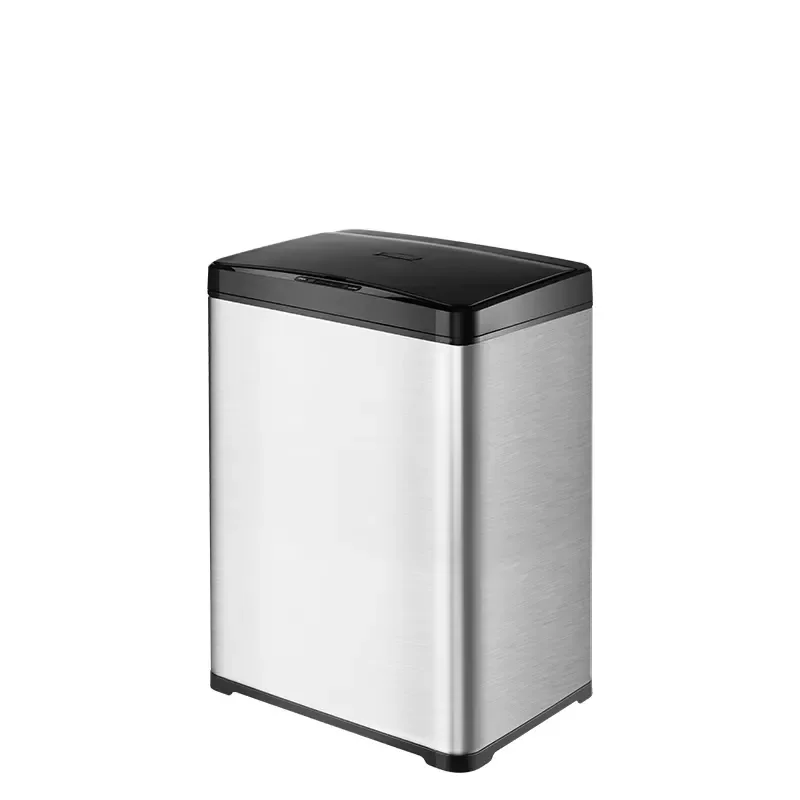 30L Stainless Steel Automatic Sensor Trash Can Smart Waste Bin for Kitchen Home Office Hands Free Garbage Can