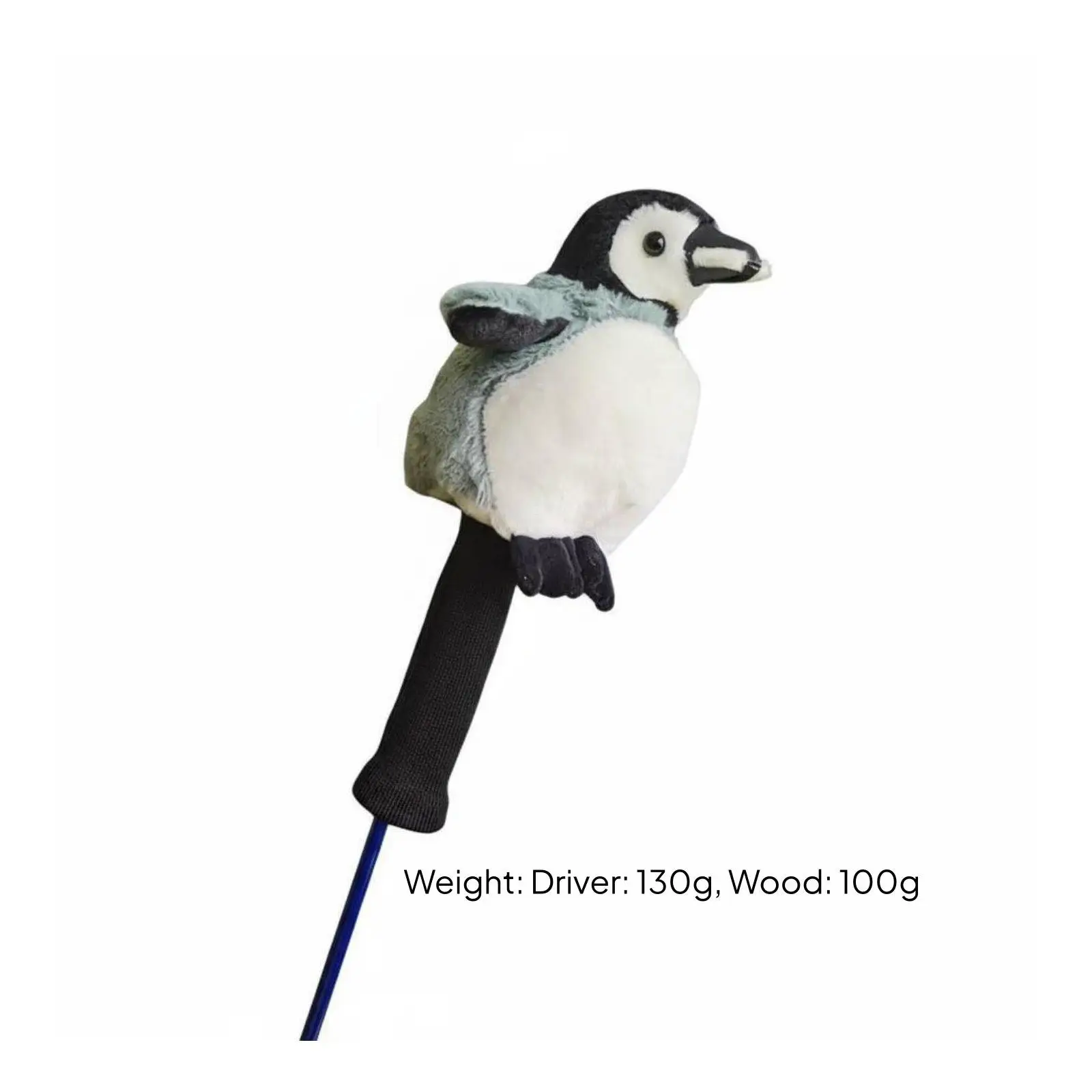 Penguin Character Golf Club Cover Durable Soft Stuffed Animal Headcover for Driver Wood Clubs - view 5