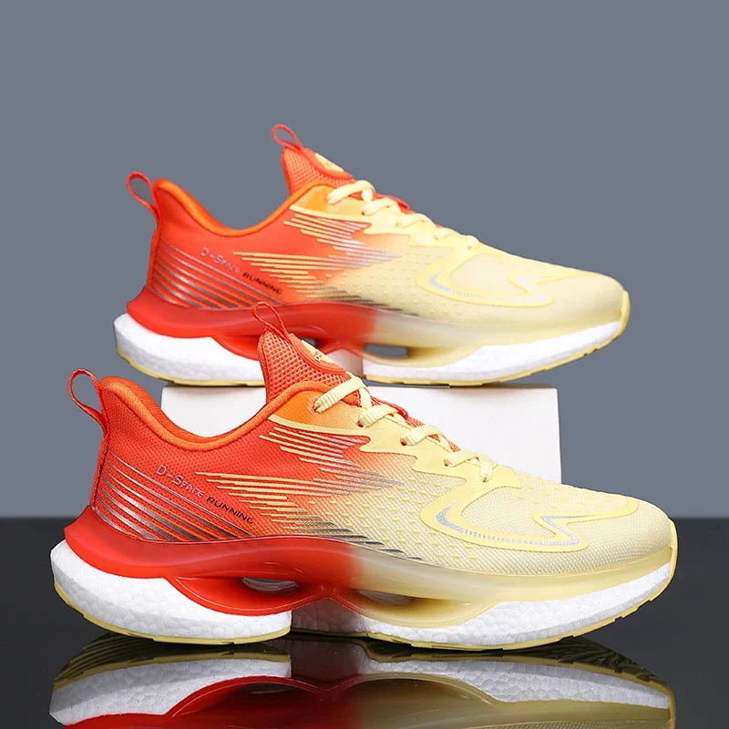 

Лидер продаж 2025 года, спортивная обувь со сбалансированной амортизацией, летние дышащие универсальные кроссовки с сеткой, размеры для пар 36-45