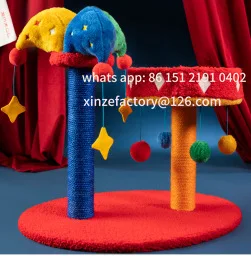 

Customizable cat climbing frame small scratching board tree integrated cat rack