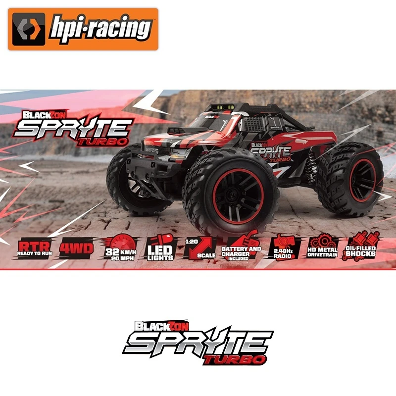 

HPI spryte turbo 1/20 remote control electric four-wheel drive high-speed off-road vehicle brushless power
