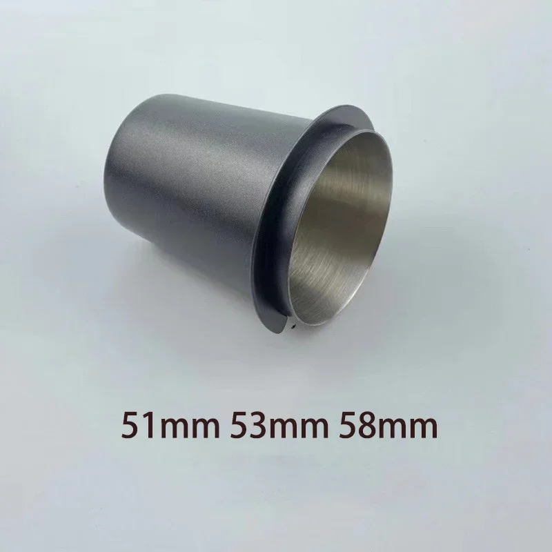 Coffee Dosing Cup 51mm/53mm/58mm Stainless Steel Coffee Sniffing Mug Powder Feeder Part Coffee Machine DIY Tools