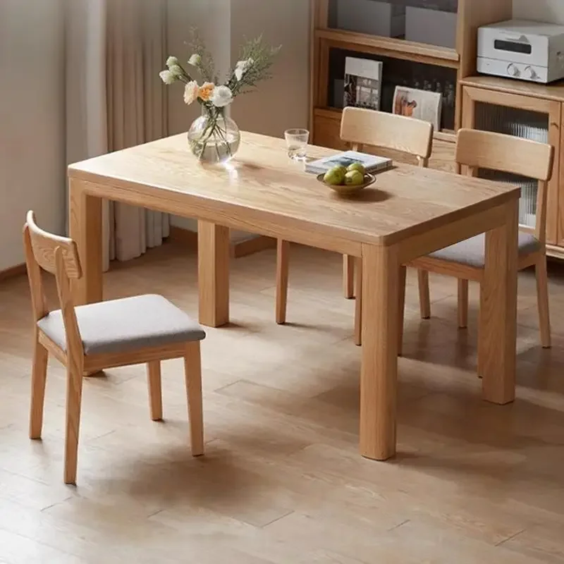 AB03  Hotel Makeup Dining Table Serving Luxury Nordic Design Dining Table Italian Japanese Salon Nordic Wood Mesas De Jantar Fur