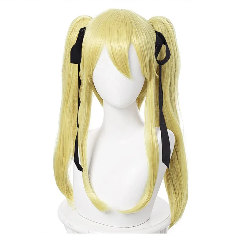 شعر مستعار أنيمي مجنون القمار الهاوية ساوتومي مااري مع شعر مستعار تأثيري الشريط الأسود