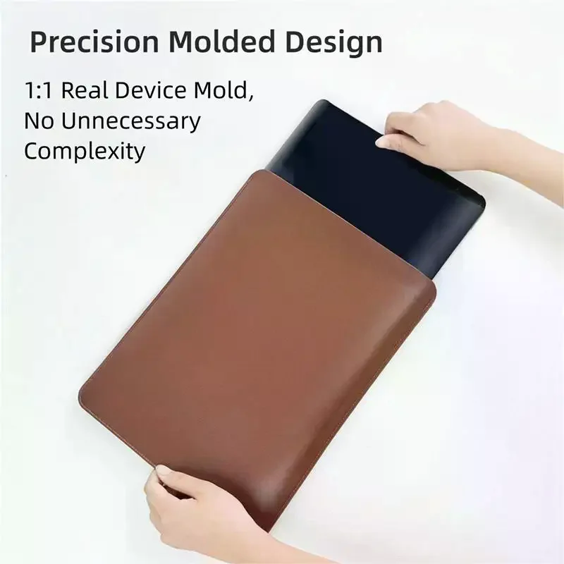 

Pu Leather Laptop Drop Protection Case Simple Waterproof Tablet Protective Case (12-16 Inch)