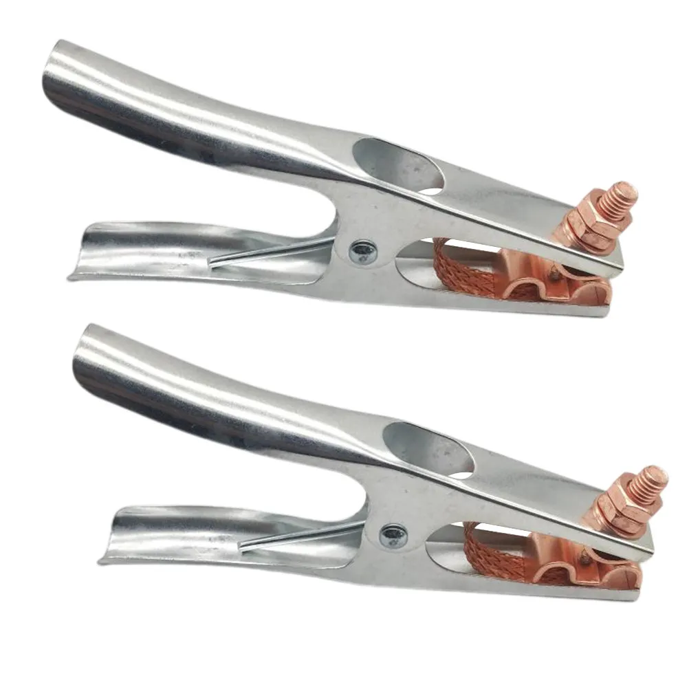 1Pcs 400A High Conductivity Ground Clamp Earth Cable Clip for Welding Work Professional Stable Connection Welding Clamp