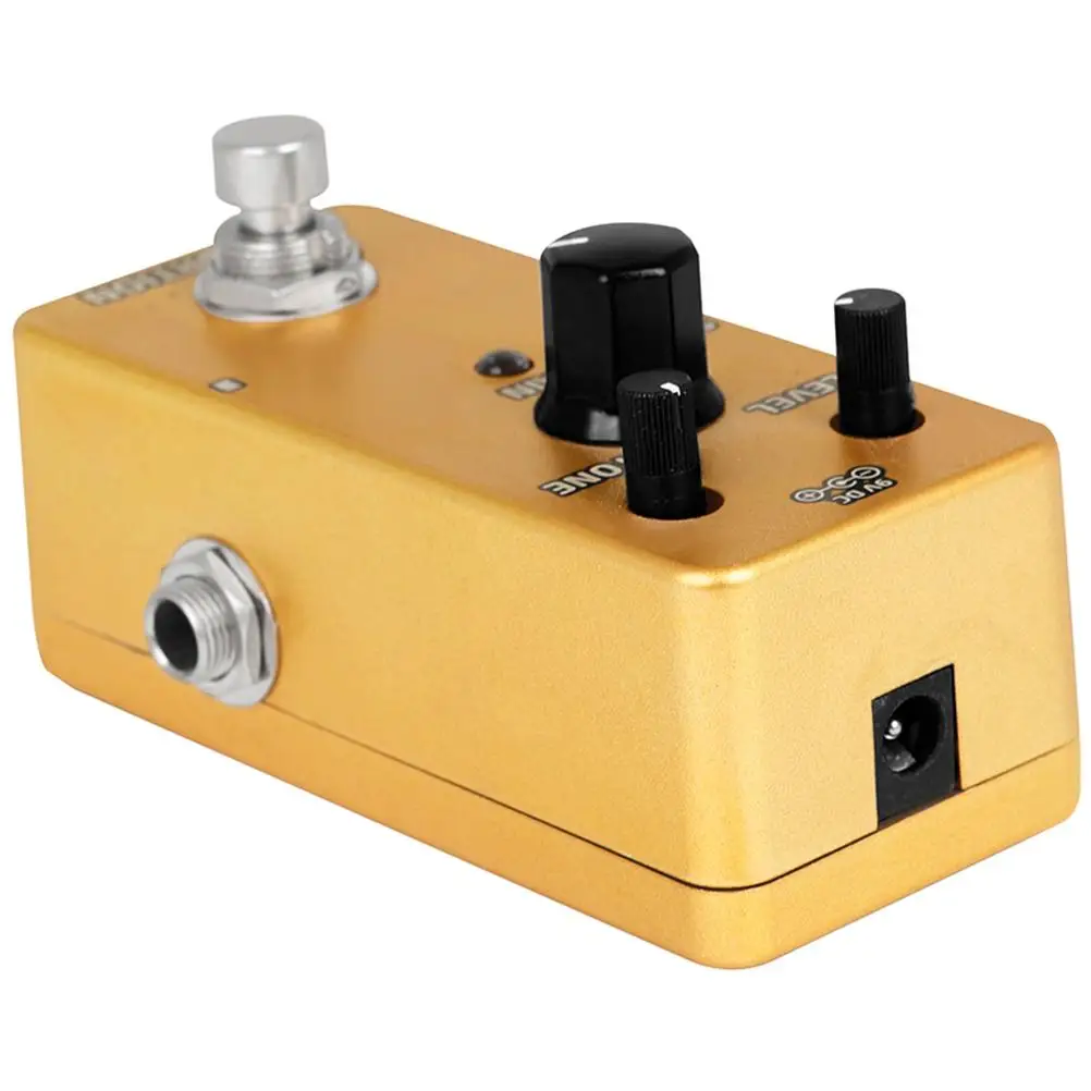 

All Metal Guitar Effects Pedal Durable Anti Rust High Grade Circuits Long Life Mini Effector Compact Design Electric Guitar