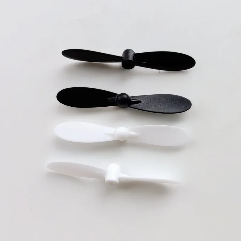 4pcs 3.4cm white black 34mm Props Propellers AB Fan Blades Spare Parts for mini R/C Quadcopter Toys