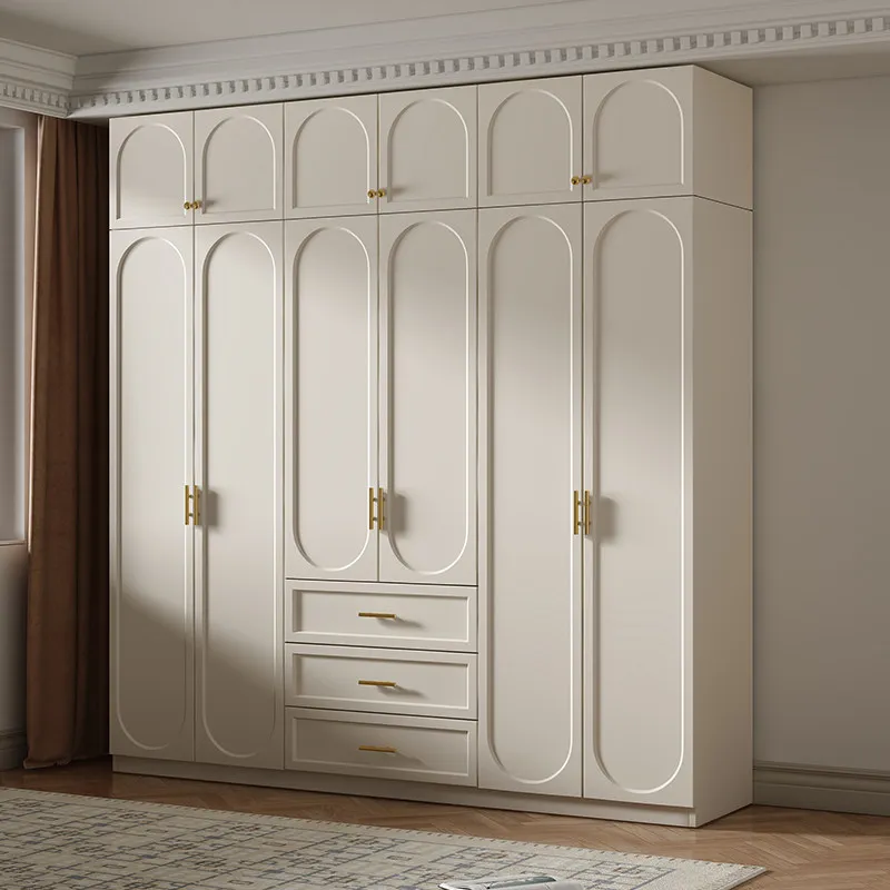 

Cabinet High Quality Wardrobe Handles Designs Clothes Bedroom Wardrobe White Wooden Modern Corner Mueble Organizador Furniture