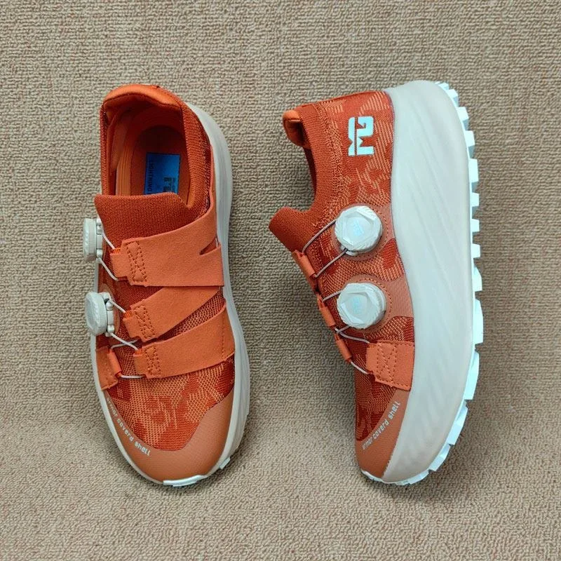 Original Brand Comfortable Wide Last Off-road Running Shoe Designer Quick Lacing Walking Jogging Shoe Unisex Breath Walking Shoe