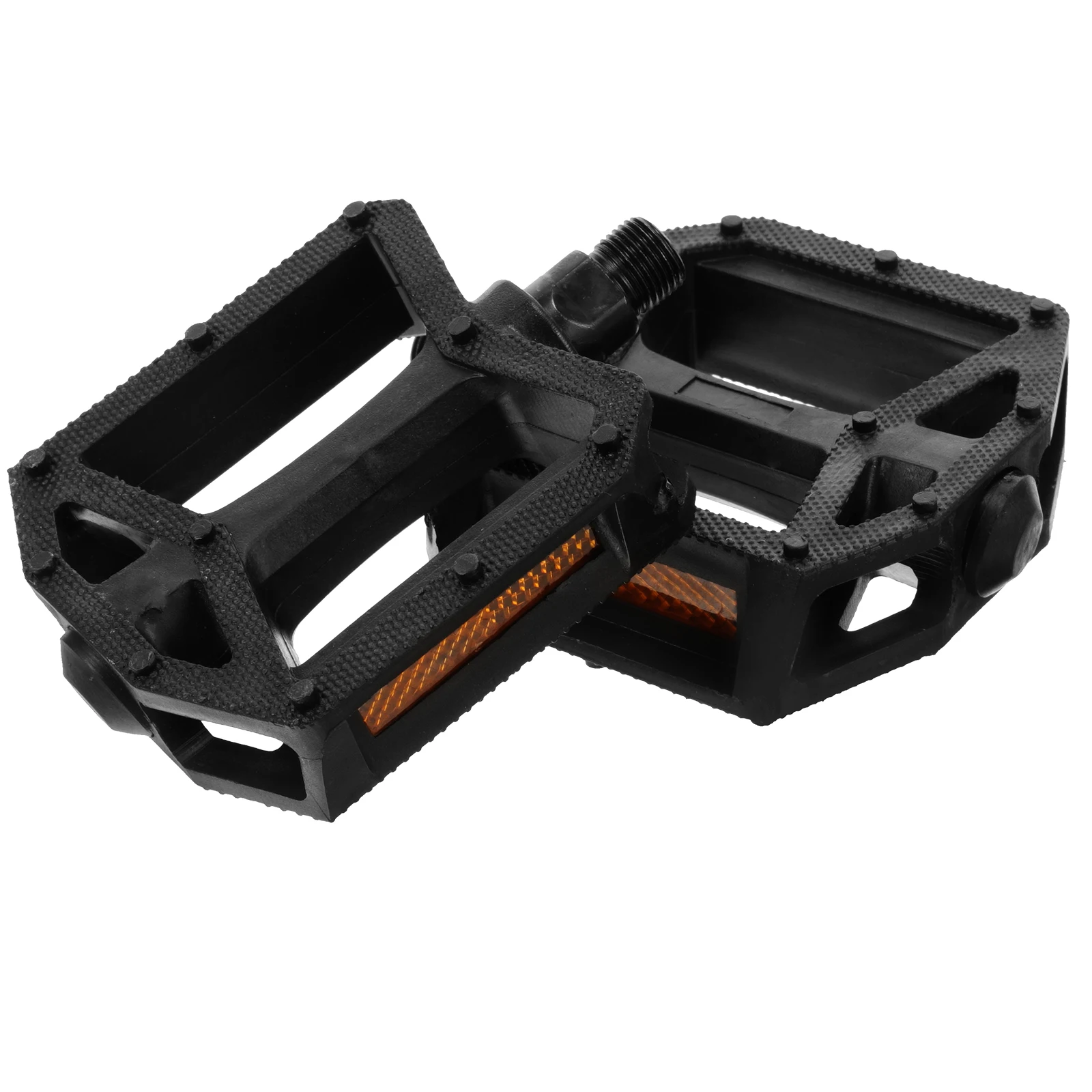 

2pcs Bicycle Pedals for Mountain Bike Durable Plastic Metal Material Lightweight Easy Install Wide Area Comfortable Suitable