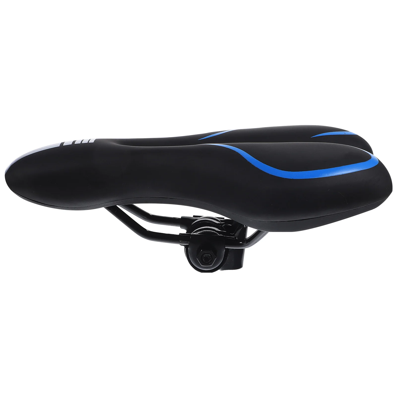 Blue Silicone Bike Saddle Thicken Seat Cushion Pad Road Bicycle Seat Shockproof Cycling Reflector Bike Saddle for