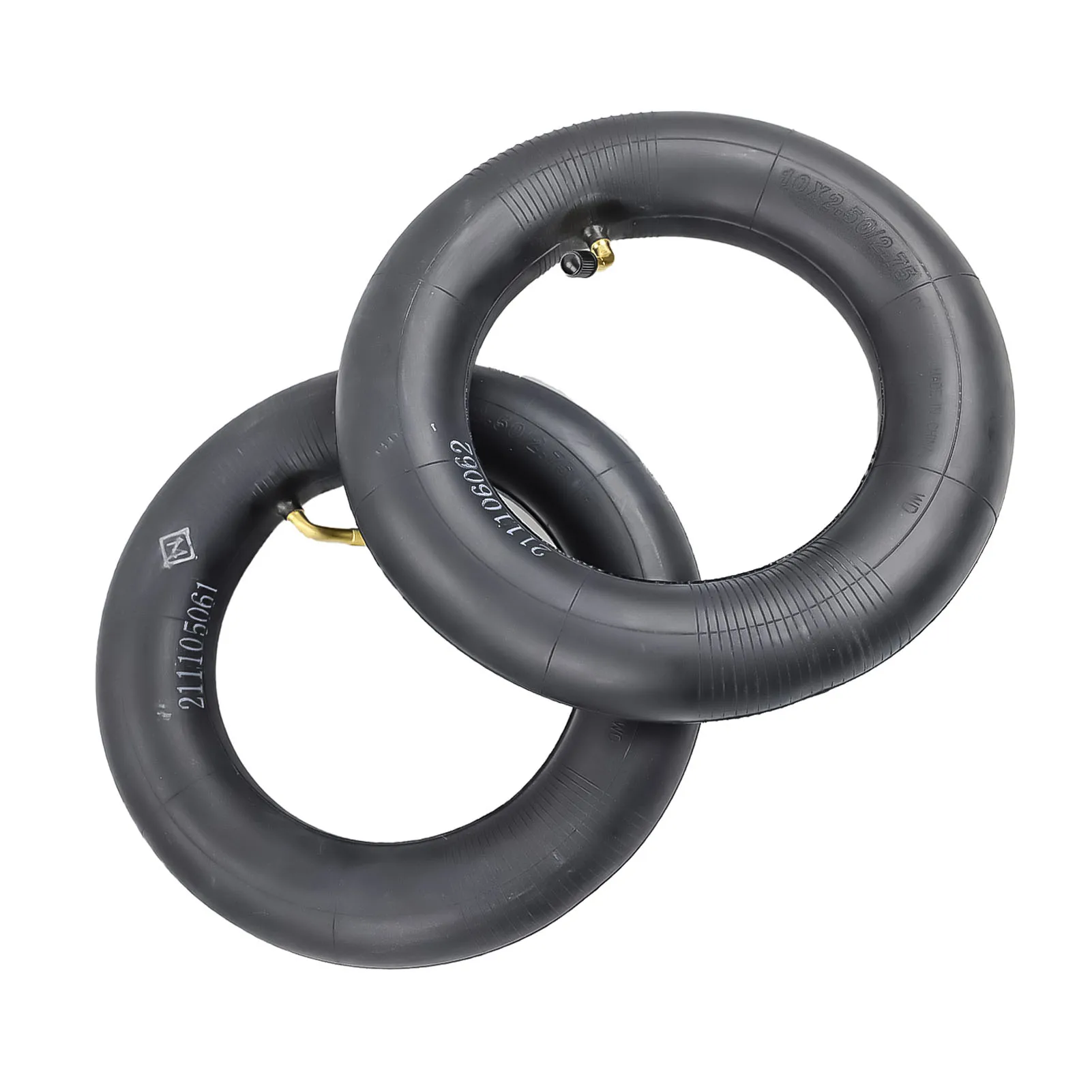 10x2.5/2.75 Inner Tube Tire 45° 10 Inch Electric Scooter Thicken Inner Tire Replacement Scooter Electric Scooter Skateboard