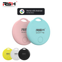 RSH GPS Tracker for Samsung Android Tracker Work with Google Find My Bluetooth Locator Finder Key Global Anti-lost Smart Tag