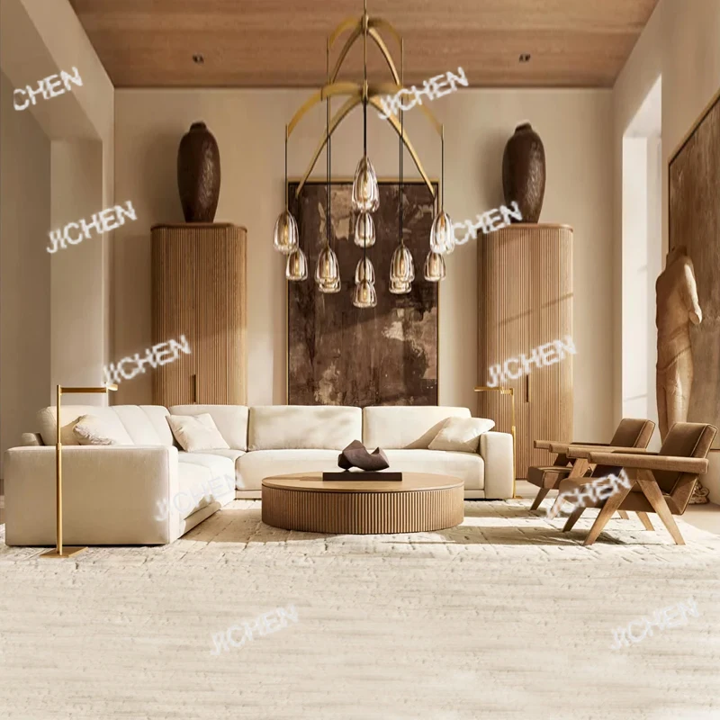 

Комплект диванов JC для лобби, мебель для гостиной, роскошный диван для виллы, мебель для гостиной в стиле курортного отеля