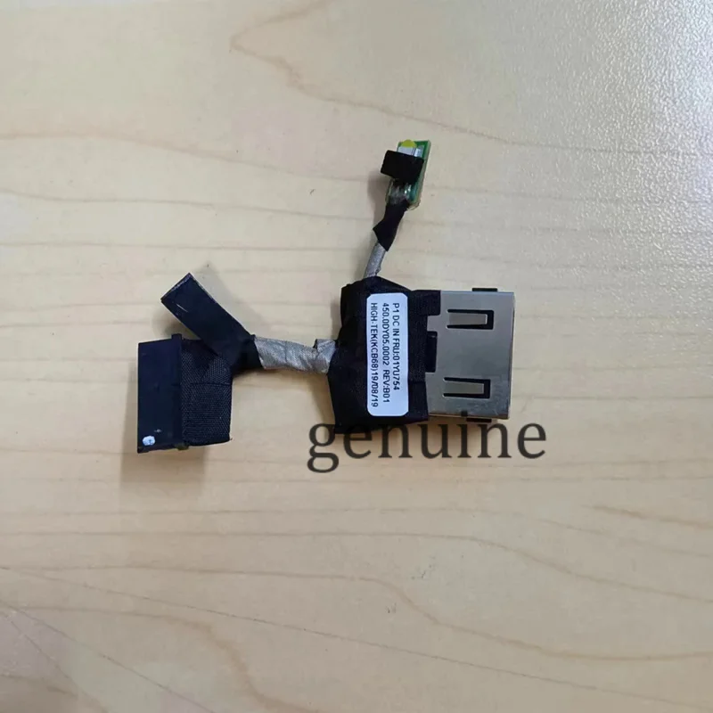 

New Original DC-in Cable Power Jack Connector for Lenovo ThinkPad P1 X1 Extreme 01YU754 450.0DY05.0001