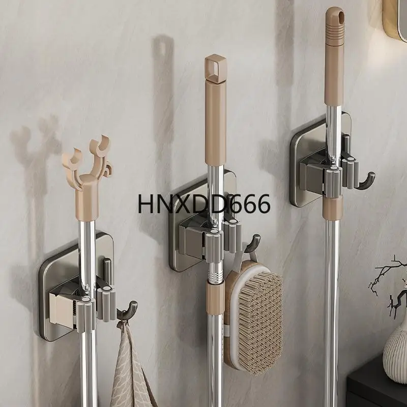 

Пистолет Серый Швабра Настенный Зажим Крючок Не Перфорация Многофункциональные Подвесные Крючки Настенные Вешалки Для Одежды Аксессуары Для Дома Простой Крючок Для Шляпы