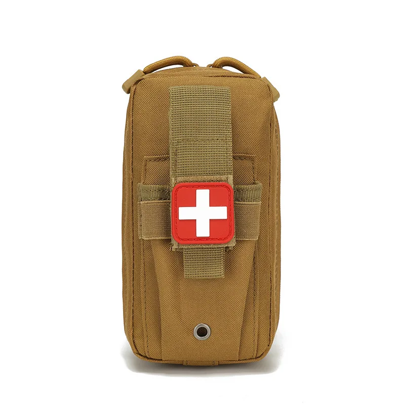 Tactical Medical Kit Accessory Pouch First Aid Bag Camping Hiking Survival MOLLE-Compatible Outdoor Emergency Kit Storage Bag