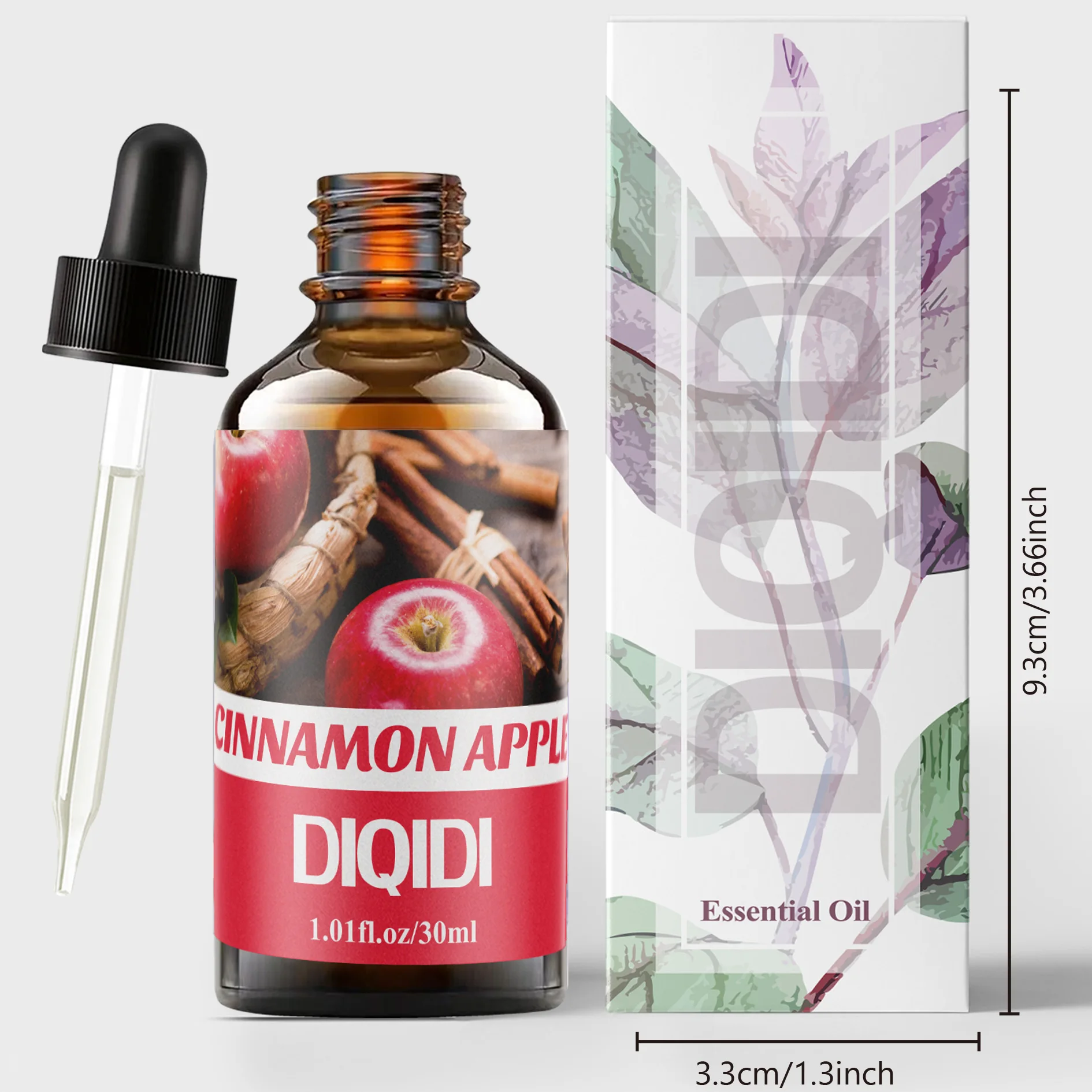 

Cinnamon apple essential oil, home fragrance essential oil, clear air, fragrance candle, DIY essential oil, hotel, office use