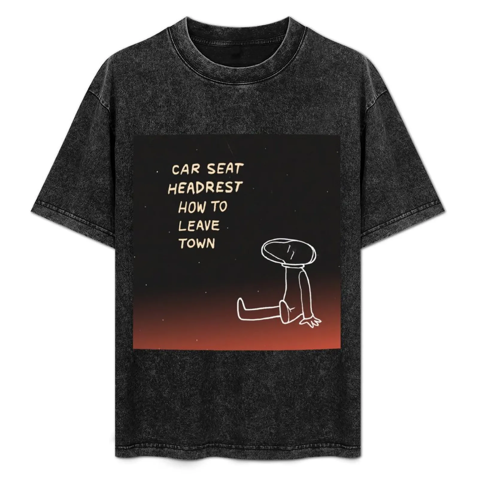 

How to Leave Town T-Shirt aesthetic clothes korean fashion designer shirts anime figures Men's clothing