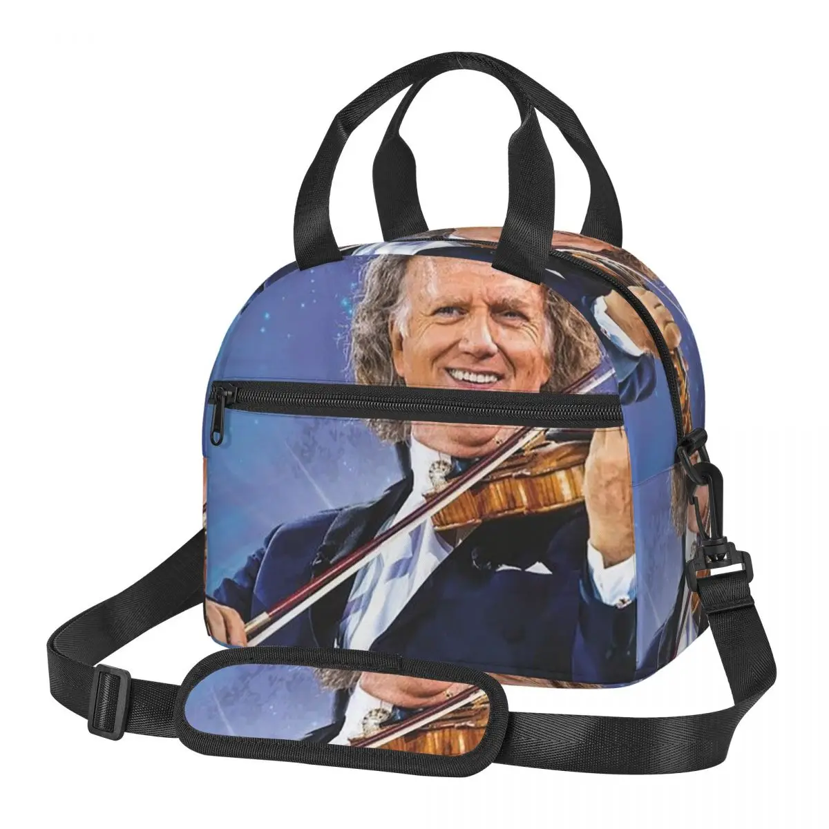 

Изолированная сумка для обеда Andre Rieu Best Of Andre Rieu для женщин, сумка для хранения продуктов для пикника, портативная термосумка-холодильник для еды