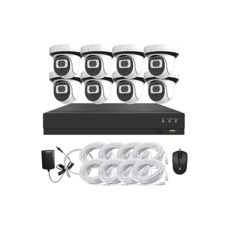 2026 5MP 4CH 8CH Home Cctv Security System IP Surveillance Cameras Support 8 Channel Poe NVR Cctv Camera System