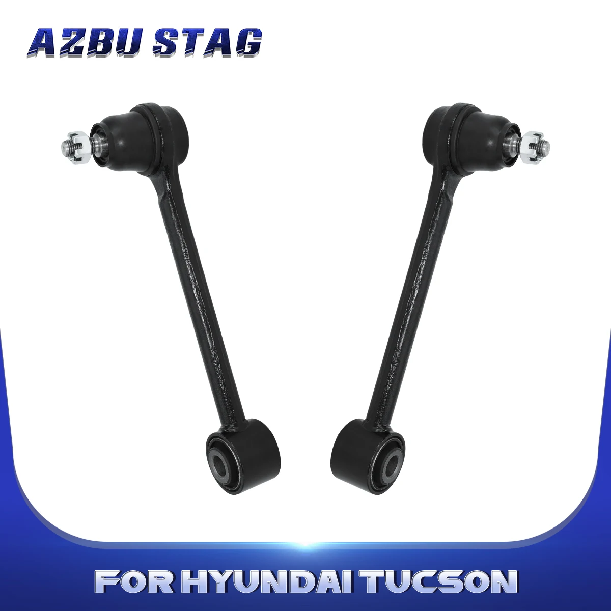 AzbuStag 2Pcs Rear Upper Control Arm Suspension Kit for Hyundai Tucson Kia Optima Rondo Sportage 2006 2007 2008 2009 2010-2015