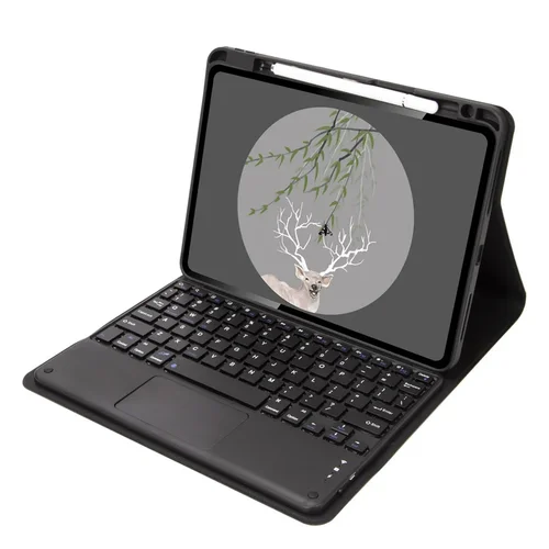 Imagen 2 del producto Con teclado Touchpad para Huawei MatePad 11,5 pulgadas 2025 TXZ-W09 Funda de teclado con soporte para Huawei MatePad 11,5 pulgadas 2025 Funda