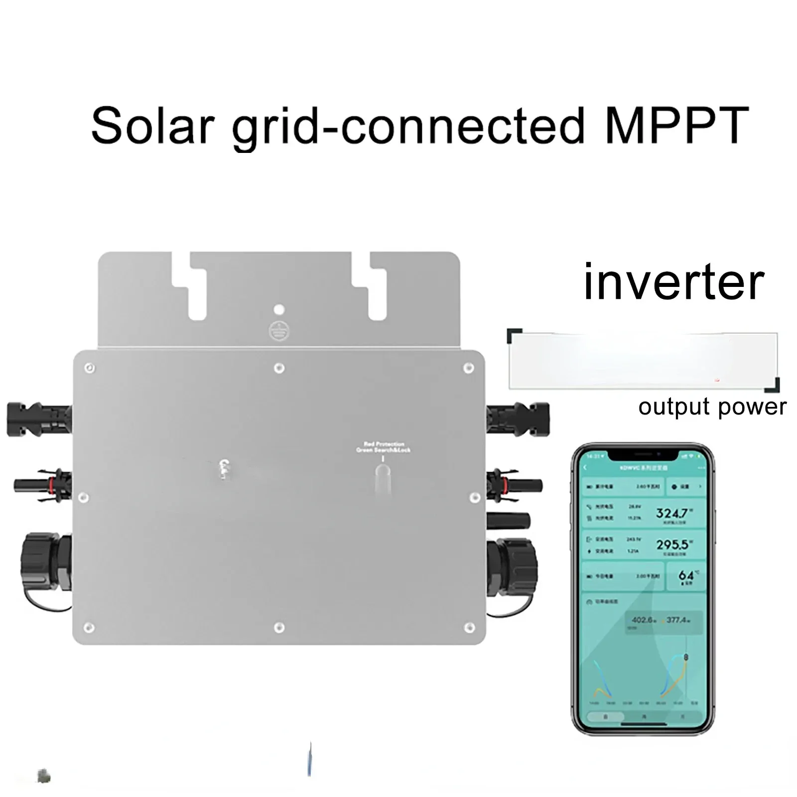 Microinverter Single Micro Inverter 600w 700w 800w 1000w On grid Solar Panel with Micro Inverter