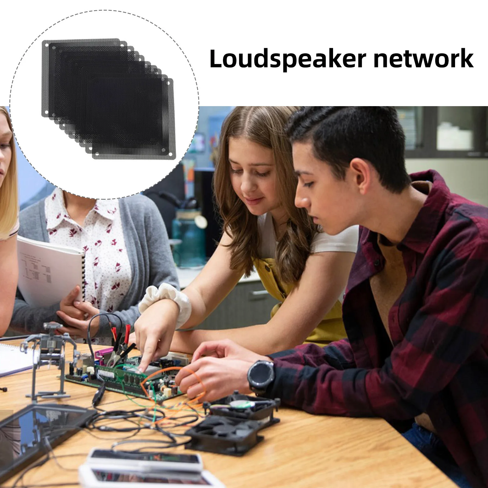 

10Pcs Pc Case Filter Cover Breathable Design Easy to Use Keep Interior Clean Pc Filter Fan Cover Computer Cooler Filters