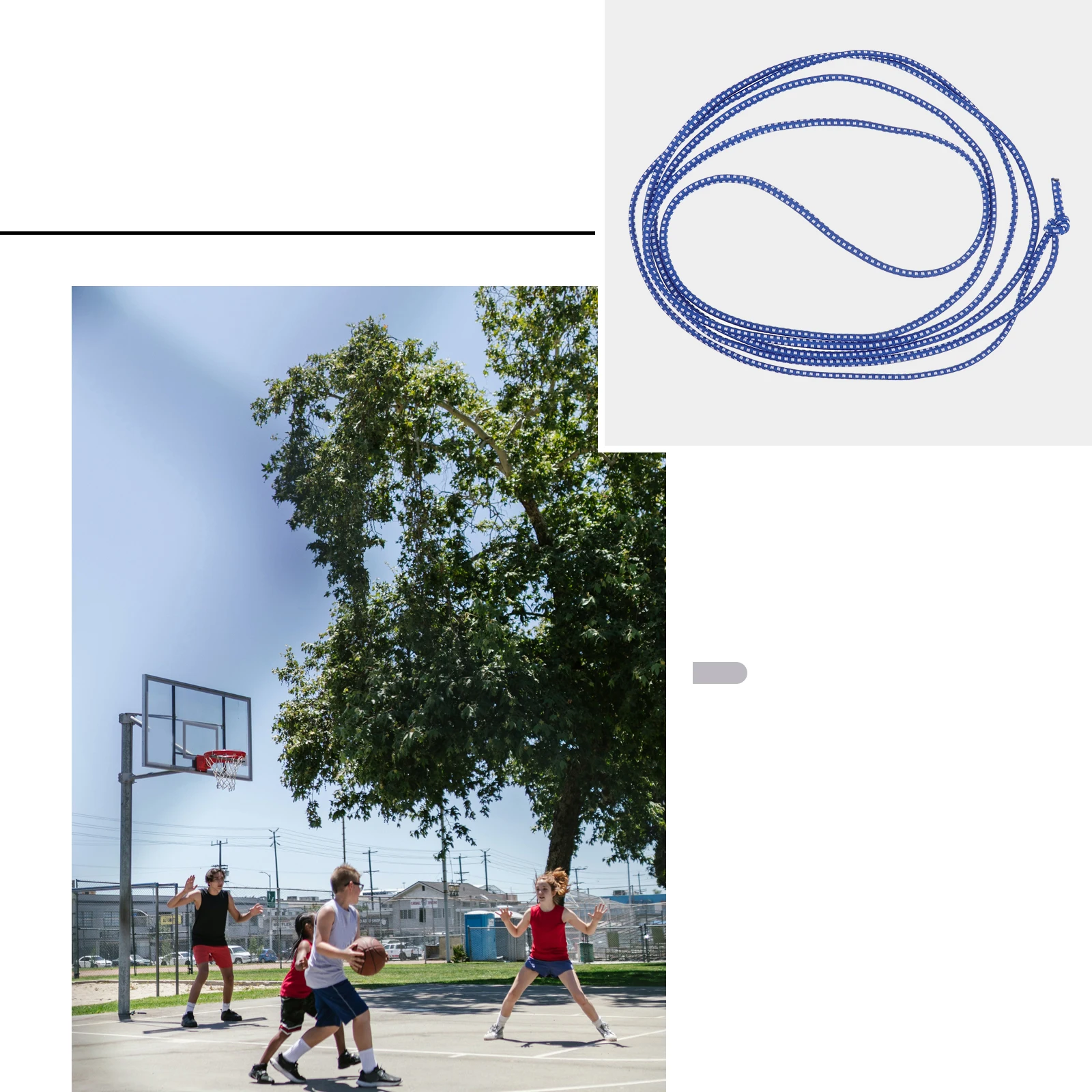 

2pcs Kids Skipping Rope Jump Elastic Band For Children Outdoor Indoor Sports Training Exercise Rubber Band Skipping For Girls