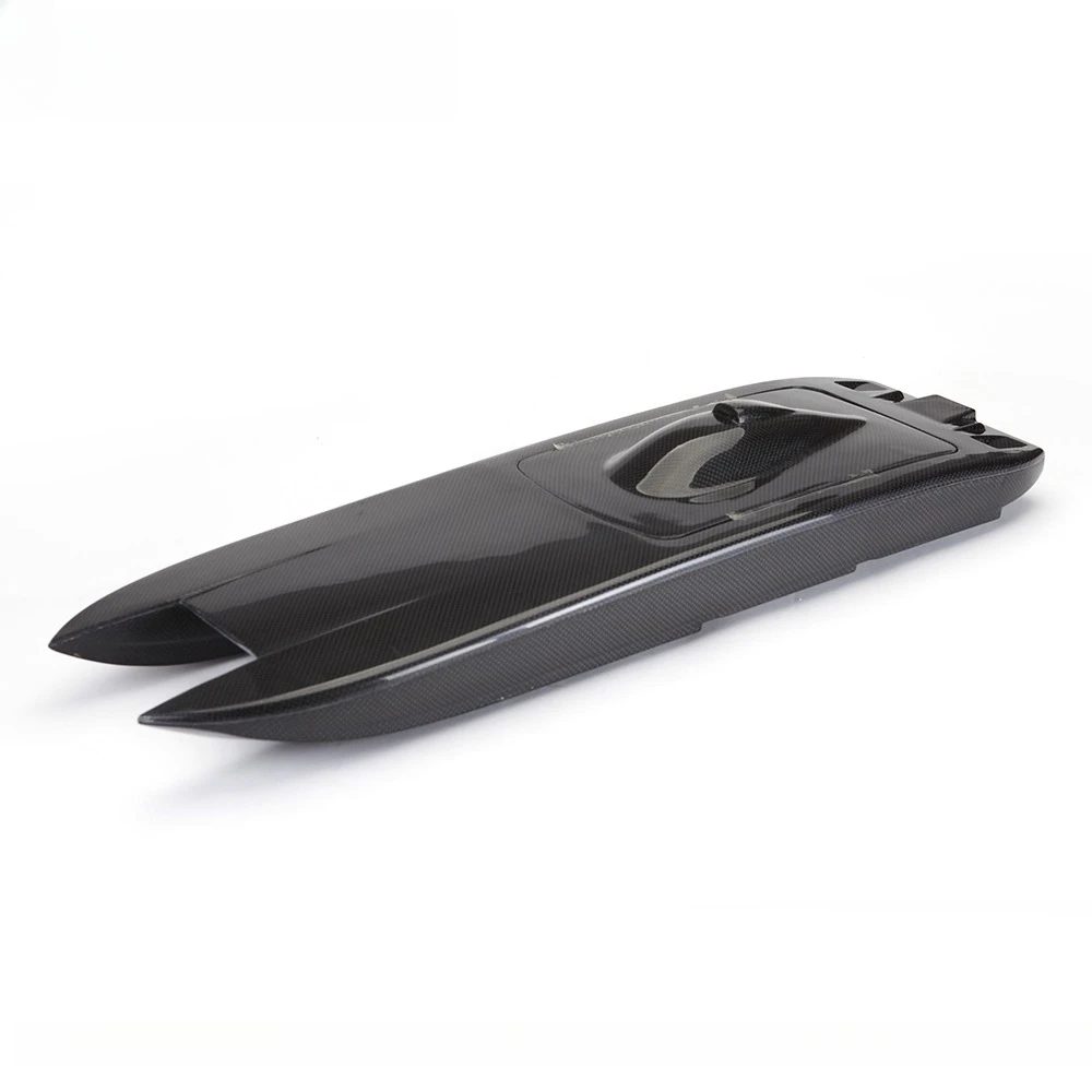 

RC Boat 82cm Carbon Fiber 1107 Little Ghost Remote Control CustomizableCAT Catamaran RC Boat Model Hull Adult Toy