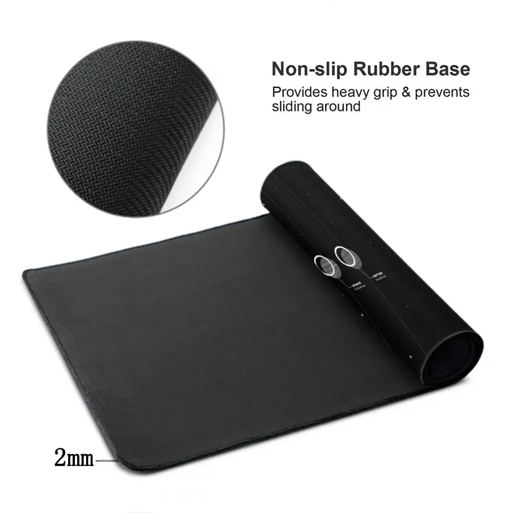 Imagem -05 - Grande Gaming Mouse Pad para pc Gamer Computador e Laptop Mousepad Tapete de Mesa Universo Sistema Solar Planeta Xxl