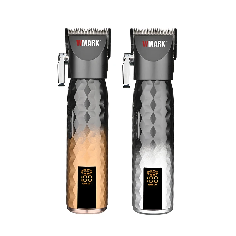 

WMARK NG-2045 High Speed Professional Rechargeable Clipper Cord & cordless Hair Clipper With High Quality Blade, LED Display