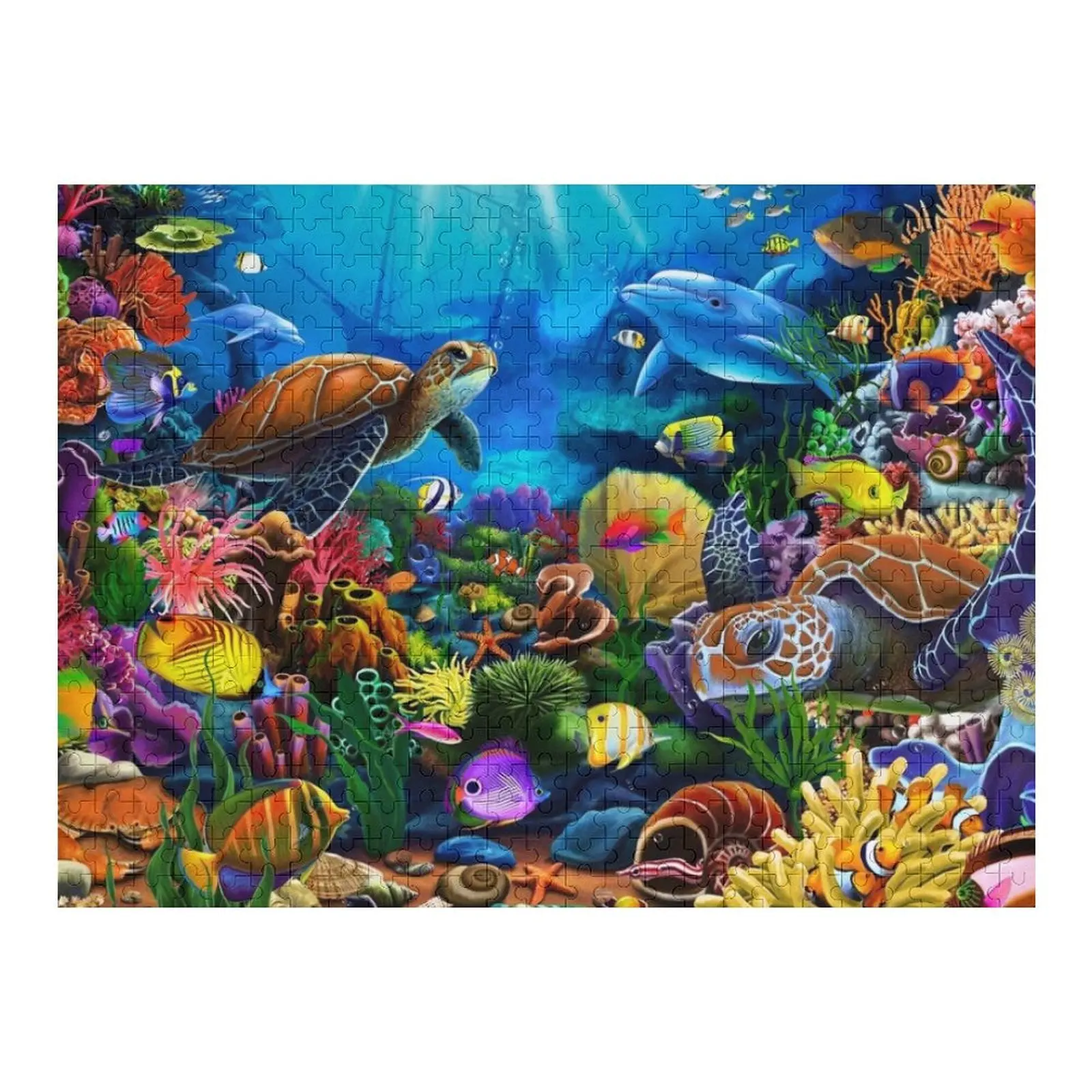 

The Sea of Beauty Jigsaw Puzzle Children Customized Picture Adult Wooden Personalised Name Puzzle