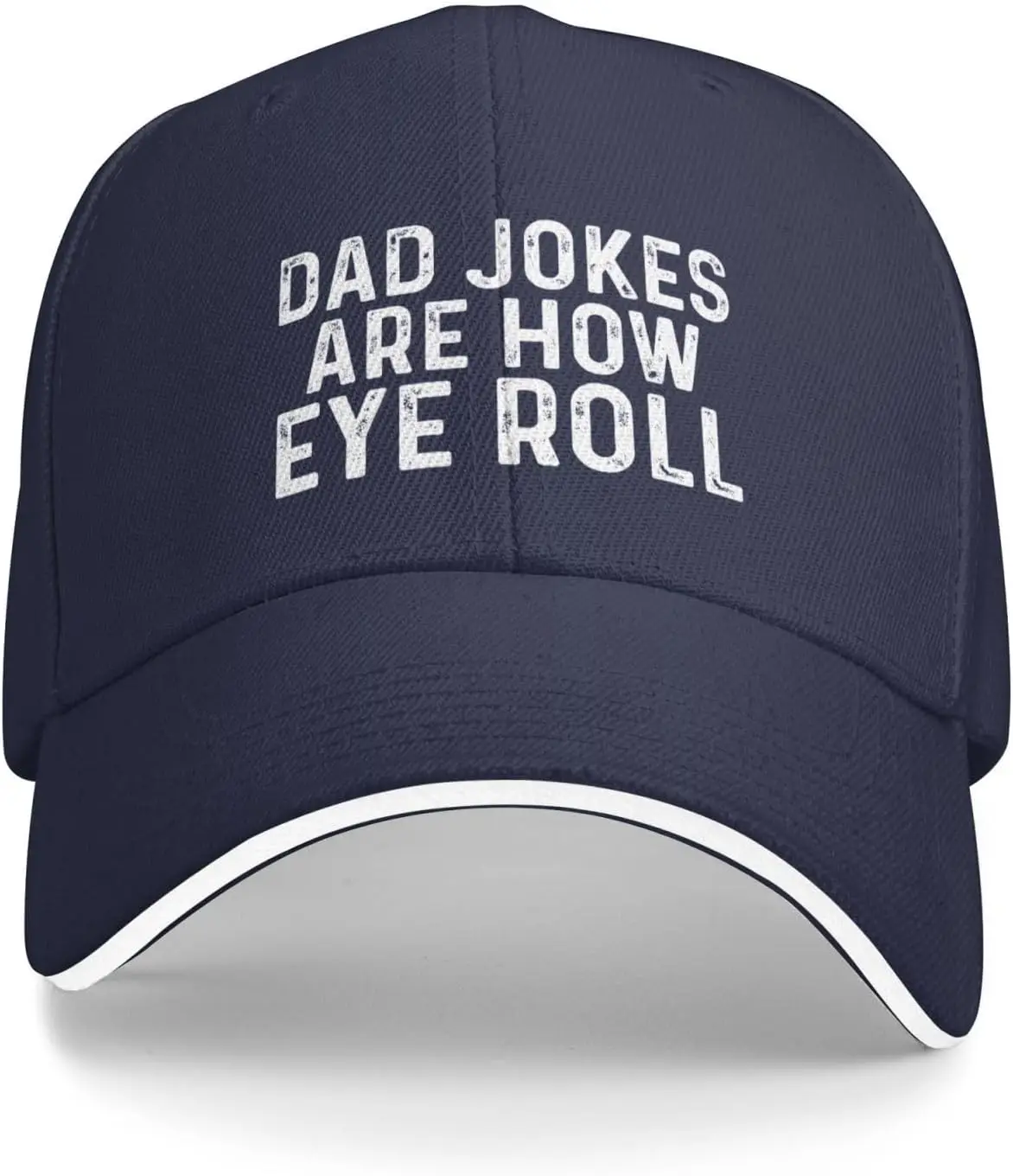 Dad Jokes are How Eye Roll Hat Men Baseball Cap Cute Caps