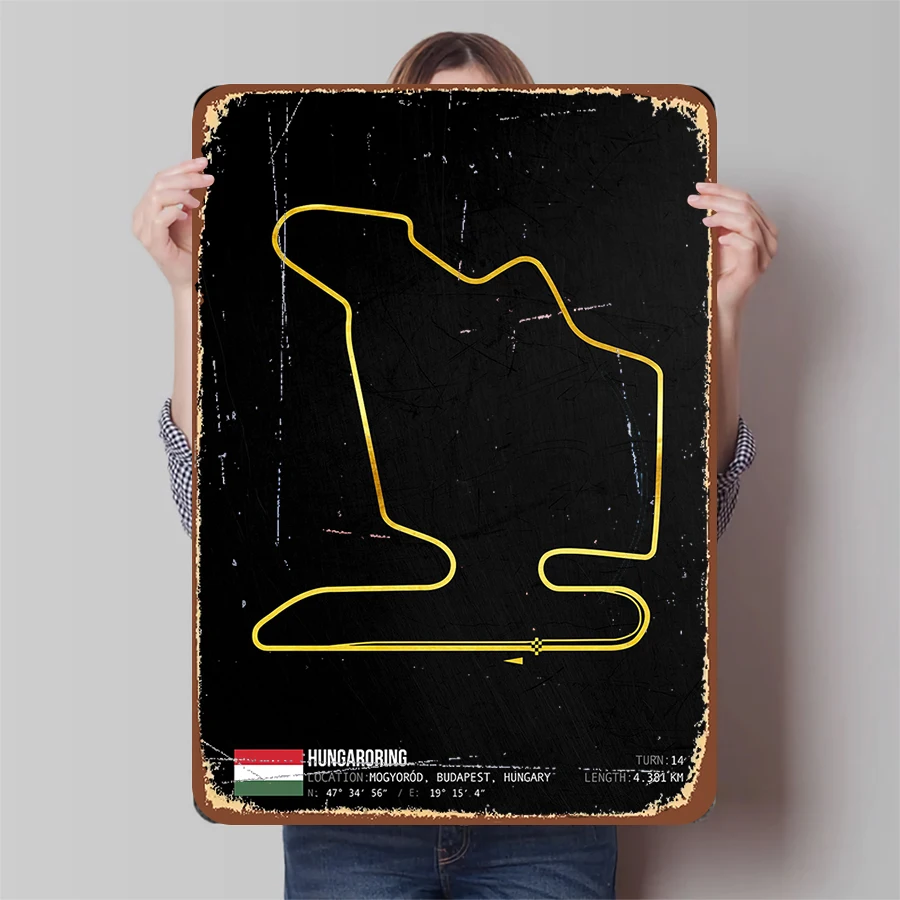 hungaroring-f1-race-track-metal-poster-hungria-gp-circuit-art-decor-para-fas-de-corrida